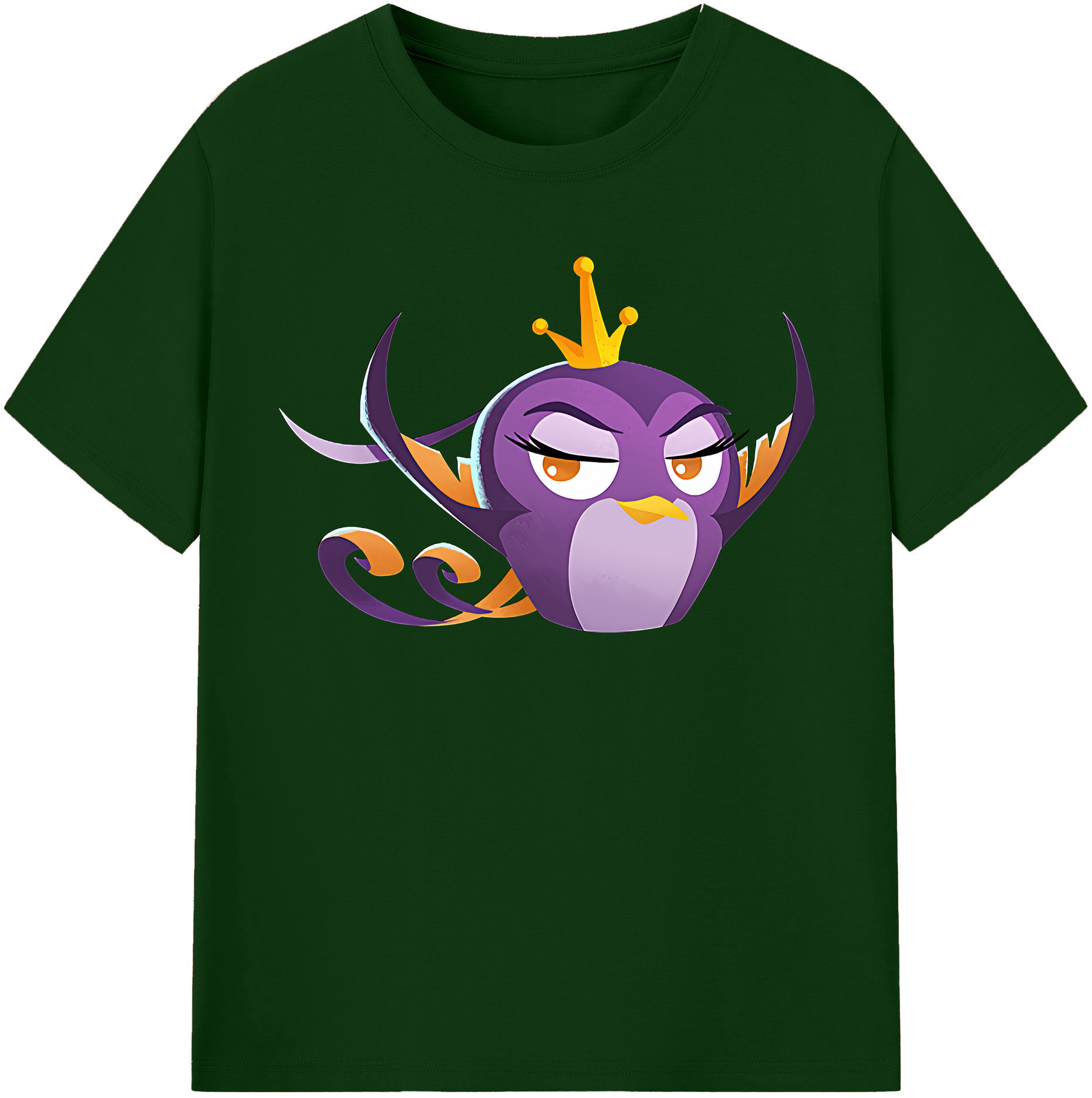 （画像用） Angry Birds アングリーバード 綿100％半袖Tシャツ（フロントプリント）